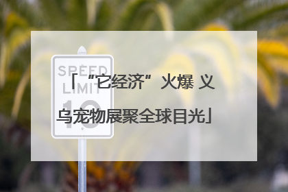 “它经济”火爆 义乌宠物展聚全球目光