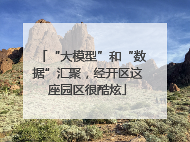 “大模型”和“数据”汇聚，经开区这座园区很酷炫