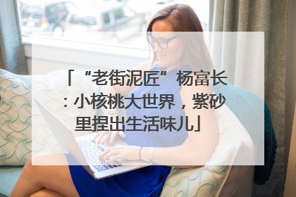 “老街泥匠”杨富长：小核桃大世界，紫砂里捏出生活味儿