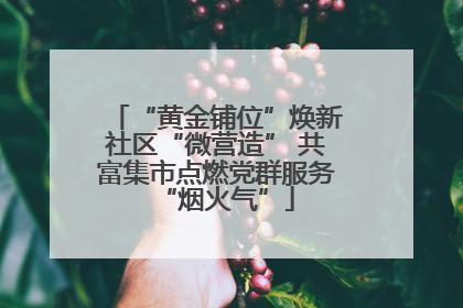 “黄金铺位”焕新社区“微营造” 共富集市点燃党群服务“烟火气”