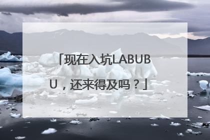 现在入坑LABUBU，还来得及吗？