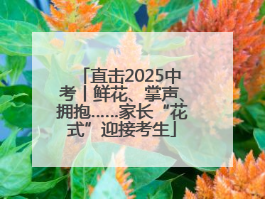 直击2025中考丨鲜花、掌声、拥抱……家长“花式”迎接考生