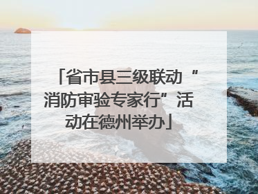 省市县三级联动“消防审验专家行”活动在德州举办