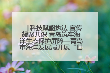 科技赋能执法 宣传凝聚共识 青岛筑牢海洋生态保护屏障—青岛市海洋发展局开展“世界海洋日”和“全国海洋宣传日”宣传活动