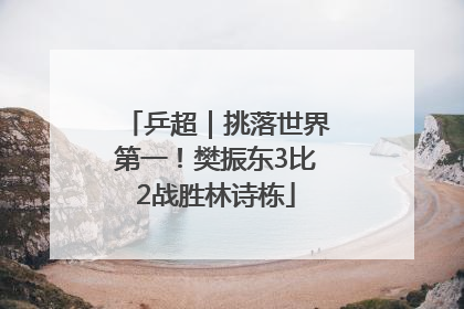 乒超｜挑落世界第一！樊振东3比2战胜林诗栋