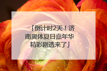 倒计时2天！济南奥体夏日嘉年华精彩剧透来了