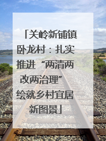 关岭新铺镇卧龙村：扎实推进“两清两改两治理” 绘就乡村宜居新图景