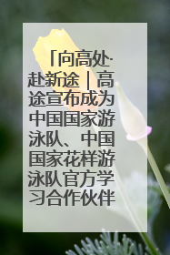向高处·赴新途｜高途宣布成为中国国家游泳队、中国国家花样游泳队官方学习合作伙伴