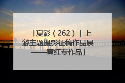 夏影（262）｜上游主题摄影征稿作品展——黄红专作品