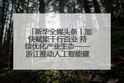 新华全媒头条丨加快赋能千行百业 持续优化产业生态——浙江推动人工智能健康有序发展观察