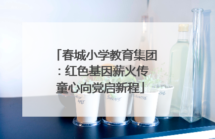 春城小学教育集团：红色基因薪火传 童心向党启新程