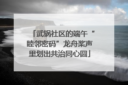 武锅社区的端午“睦邻密码”龙舟桨声里划出共治同心圆