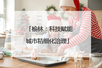 榆林：科技赋能城市精细化治理