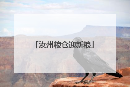 汝州粮仓迎新粮