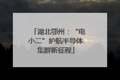 湖北鄂州：“电小二”护航半导体集群新征程