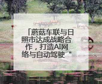蘑菇车联与日照市达成战略合作，打造AI网络与自动驾驶“日照样板”