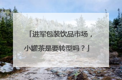 进军包装饮品市场，小罐茶是要转型吗？