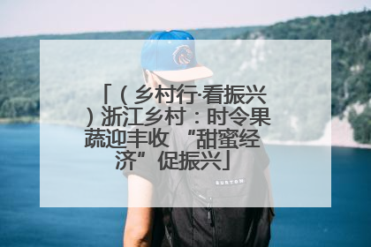（乡村行·看振兴）浙江乡村：时令果蔬迎丰收 “甜蜜经济”促振兴