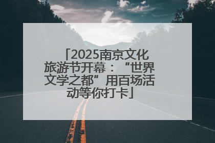 2025南京文化旅游节开幕：“世界文学之都”用百场活动等你打卡