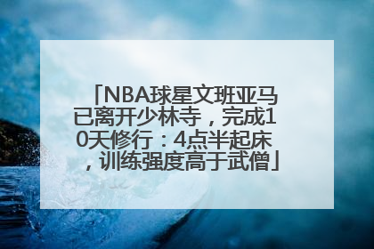 NBA球星文班亚马已离开少林寺，完成10天修行：4点半起床，训练强度高于武僧